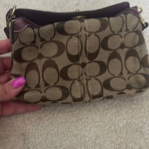 Coach wristlet